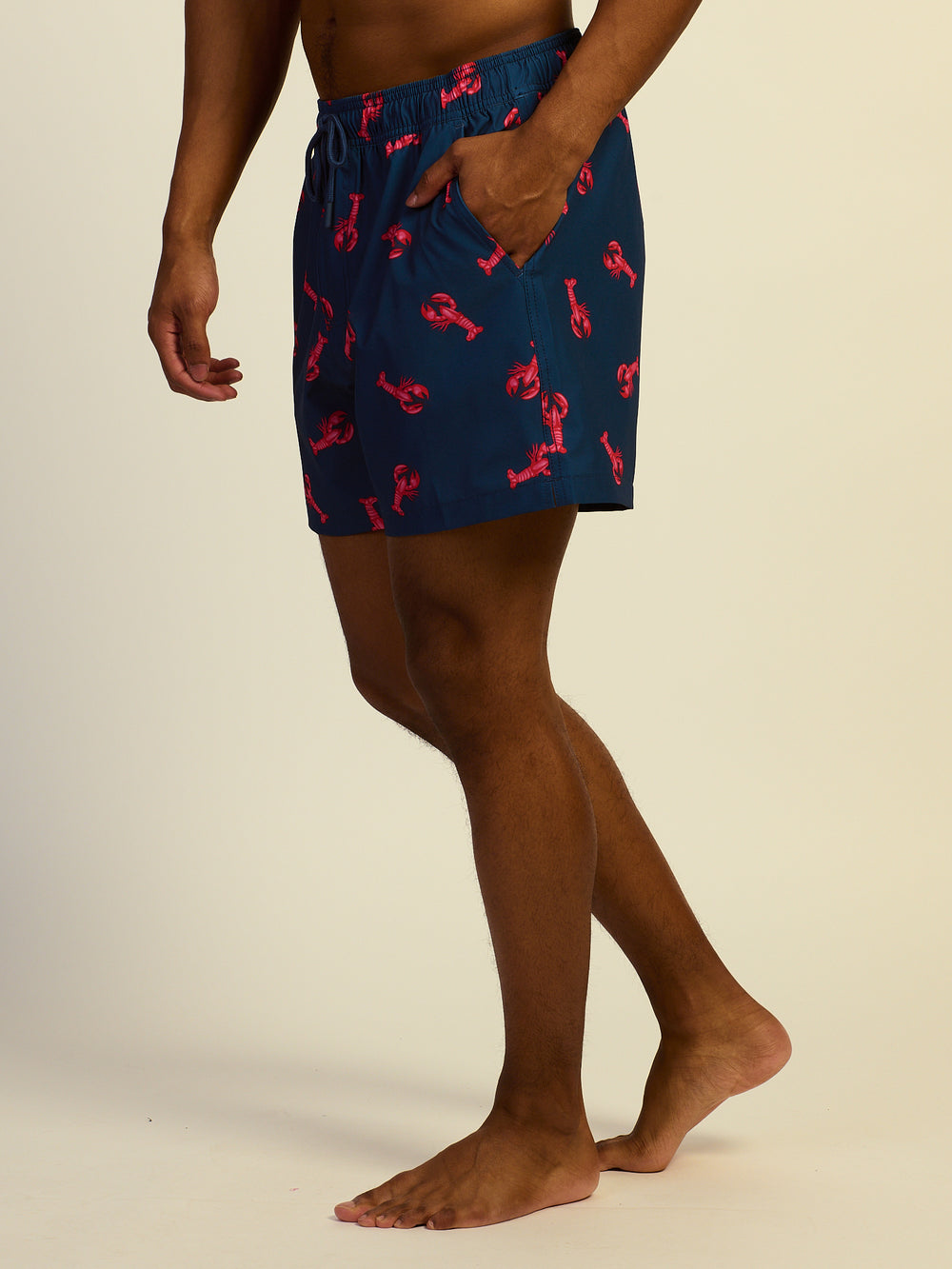 KOLBY SWIM LOBSTER 5in STRETCH SWIM SHORT