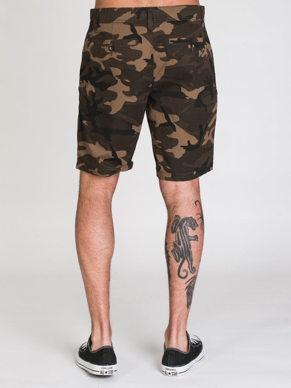 KOLBY CALEB TWILL CAMO SHORT - CLEARANCE