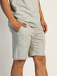 KOLBY KOLBY GARMENT DYE FR TERRY MELANGE JOG SHORT - GREY MELANGE - Boathouse