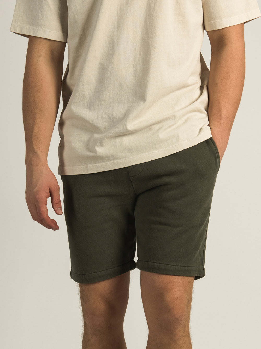 KOLBY GARMENT DYE JOG SHORT  - CLEARANCE