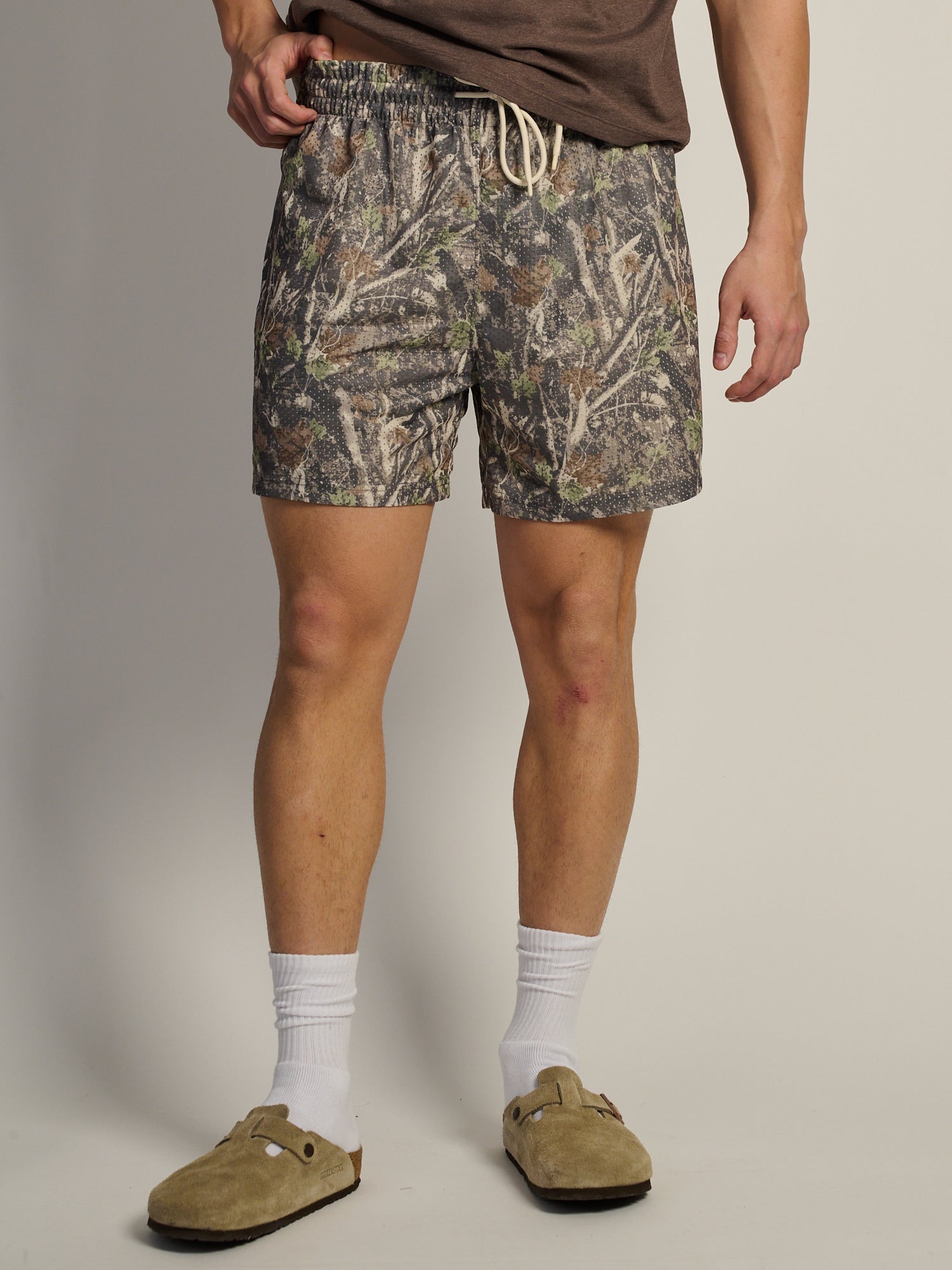 KOLBY MESH SHORT - SAND CAMOUFLAGE