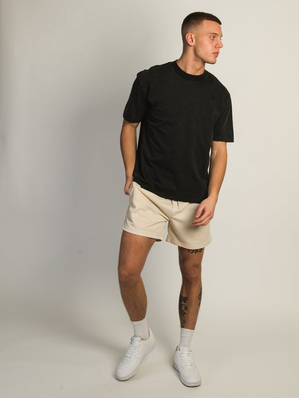 SHORT EN MAILLE KOLBY - CRÈME