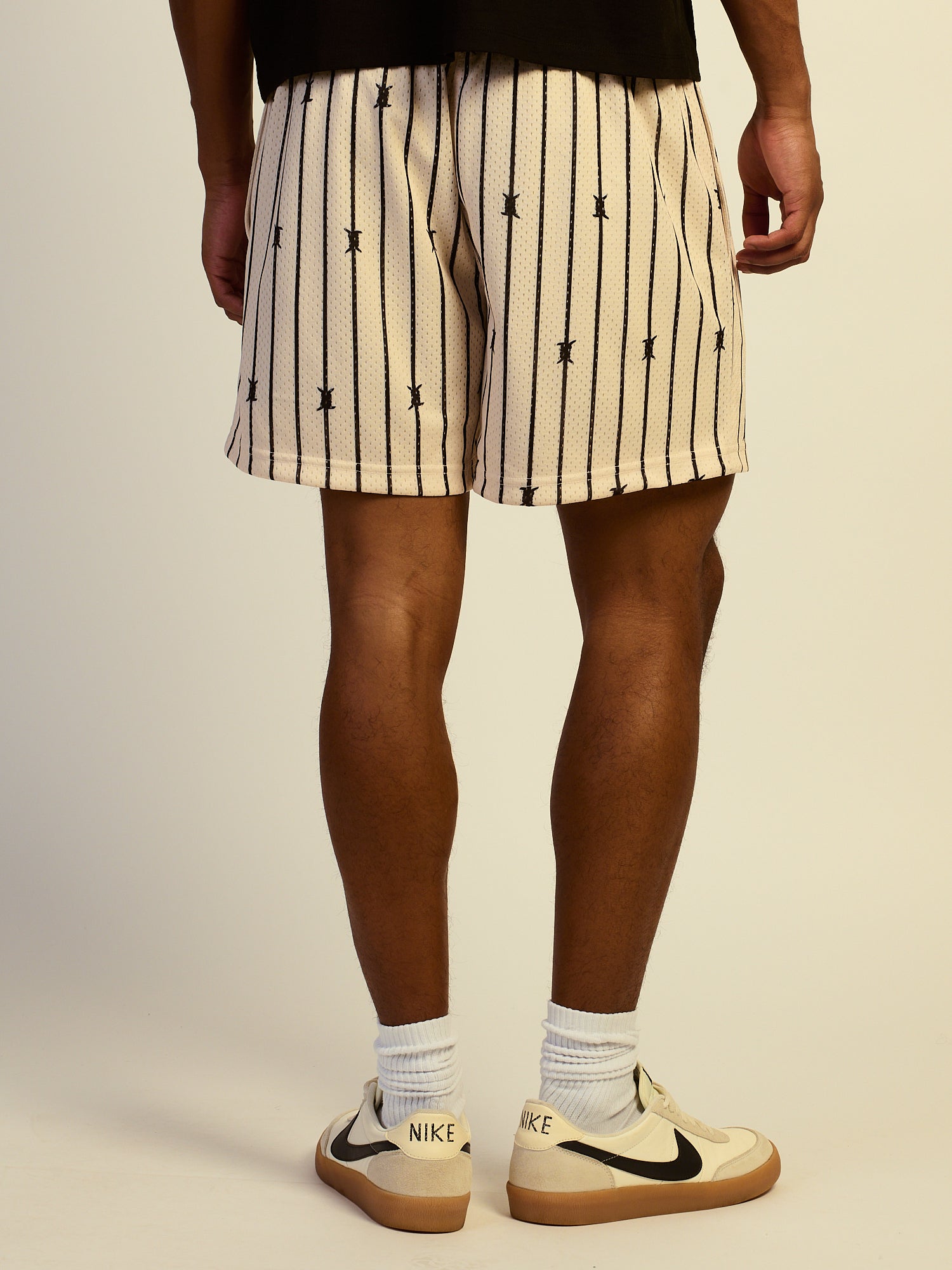 KOLBY MESH SHORT - BARBED WIRE