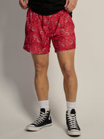 KOLBY MESH SHORT - RED