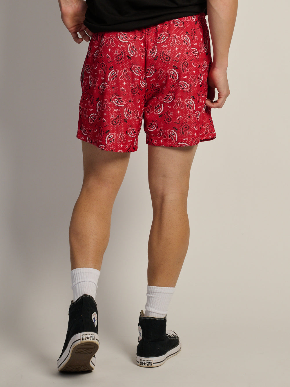 SHORT EN MAILLE KOLBY –ROUGE