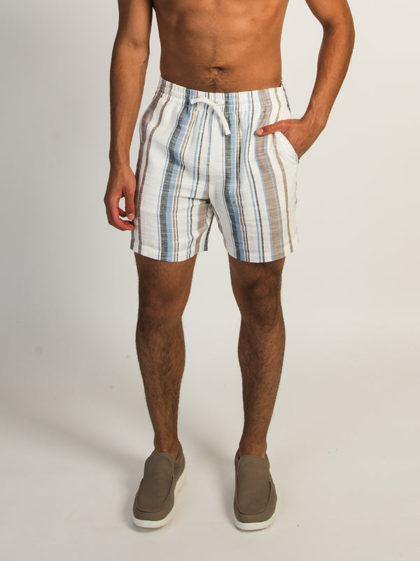 KOLBY STRIPE SHORT - BLUE