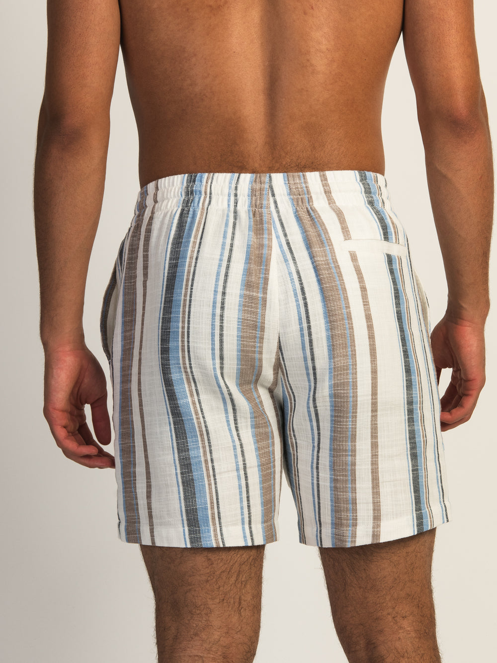 KOLBY STRIPE SHORT - BLUE