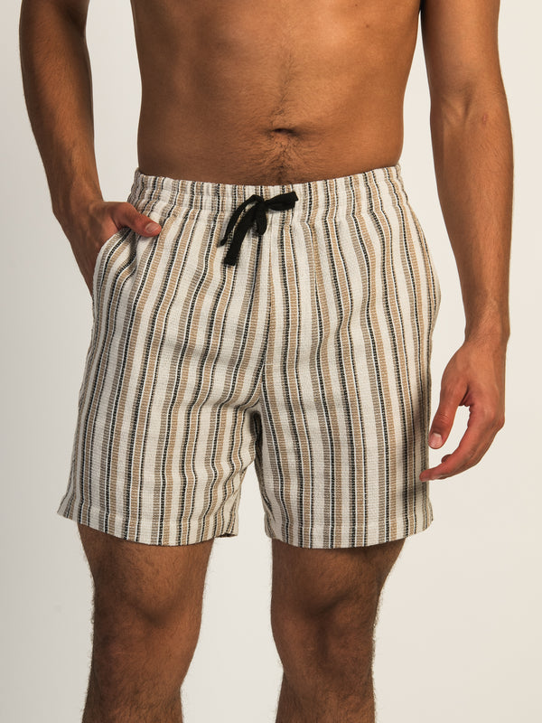 KOLBY STRIPE SHORT - CREAM