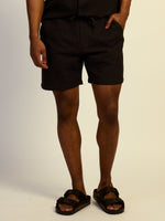SHORT TISSÉ KOLBY - NOIR