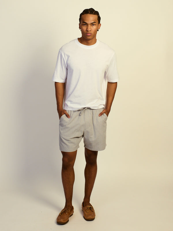 KOLBY TEXTURED SHORT - GREY