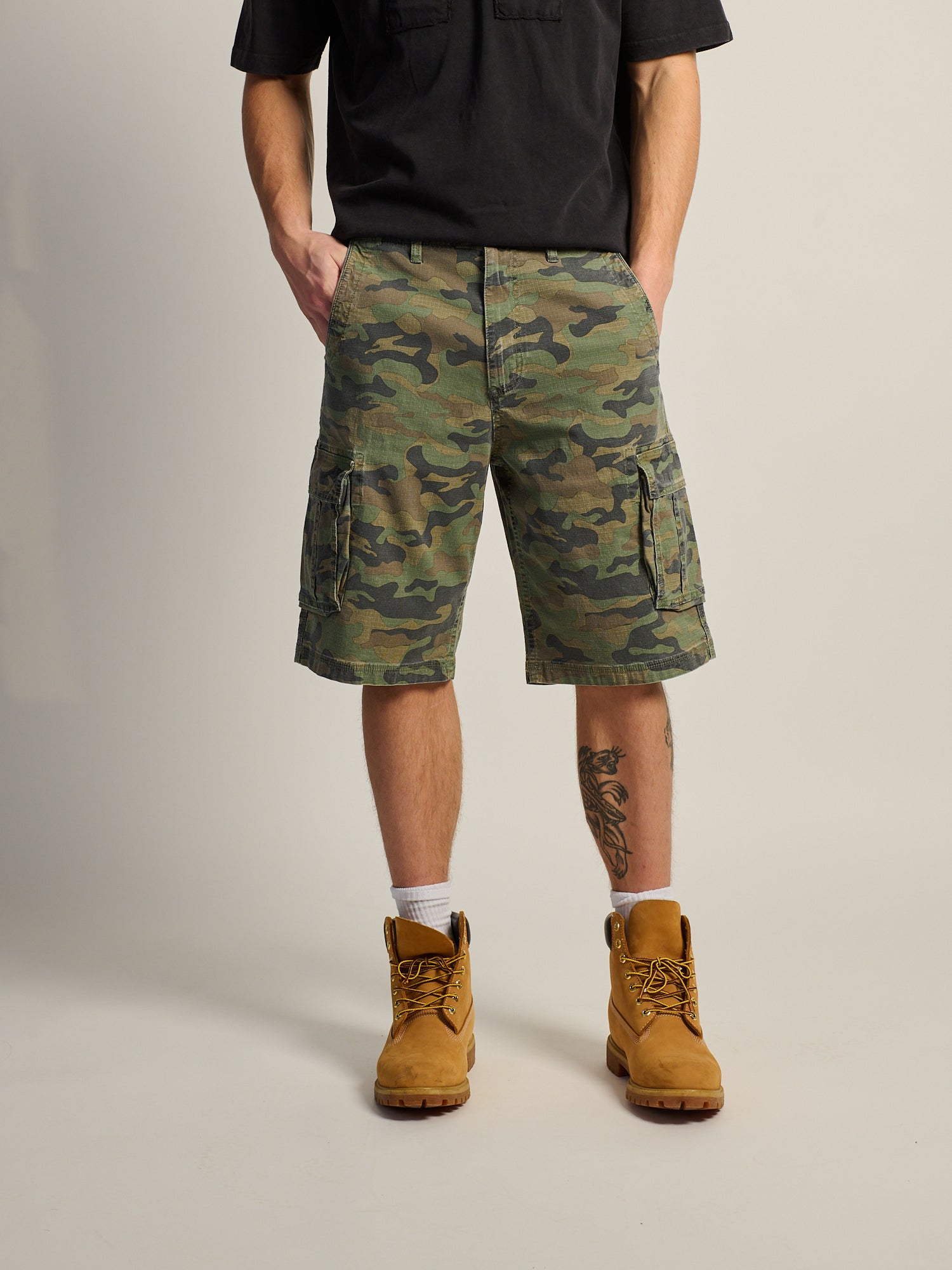 SHORT CARGO KOLBY BAGGY – CAMO