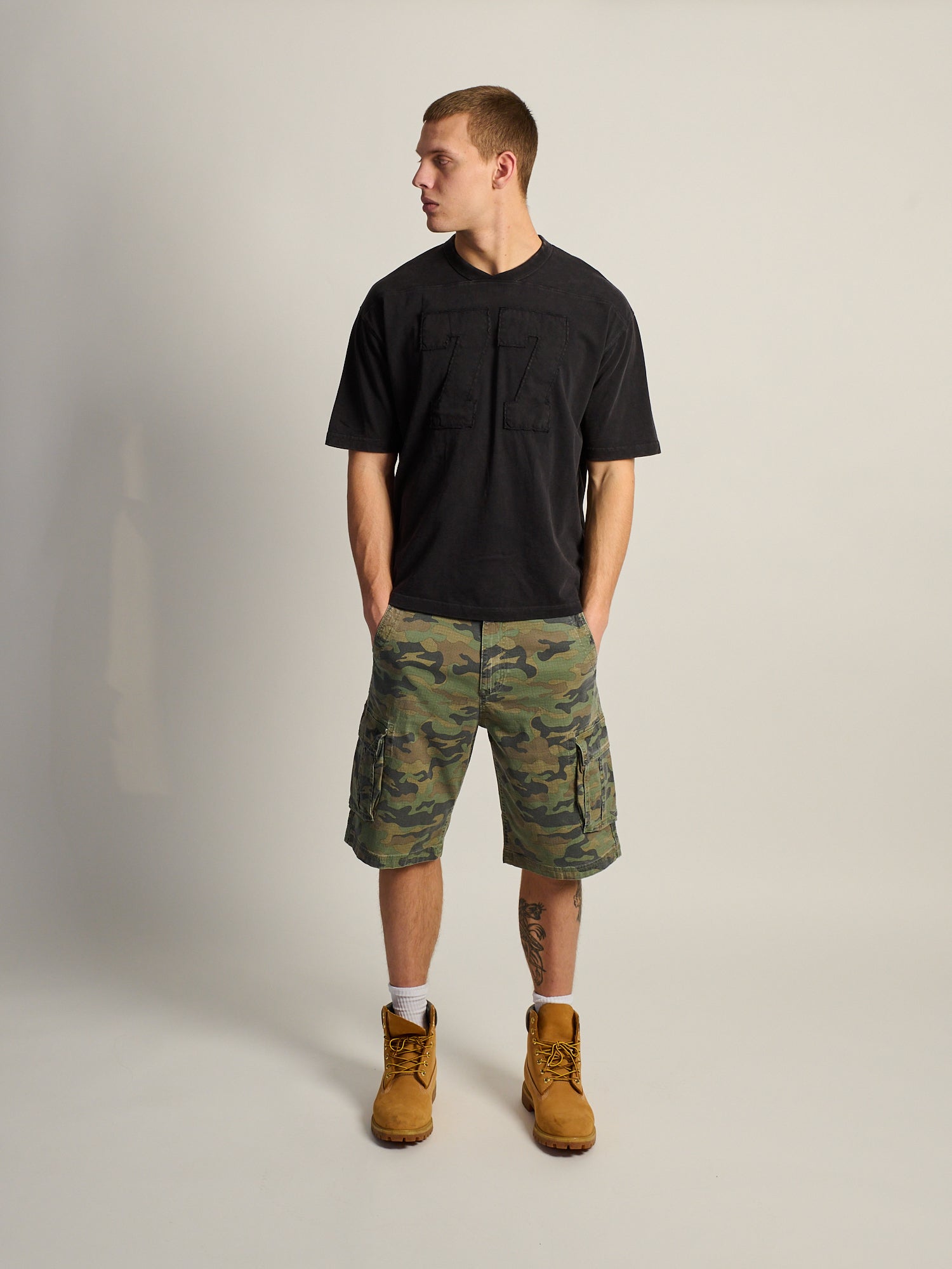 SHORT CARGO KOLBY BAGGY – CAMO
