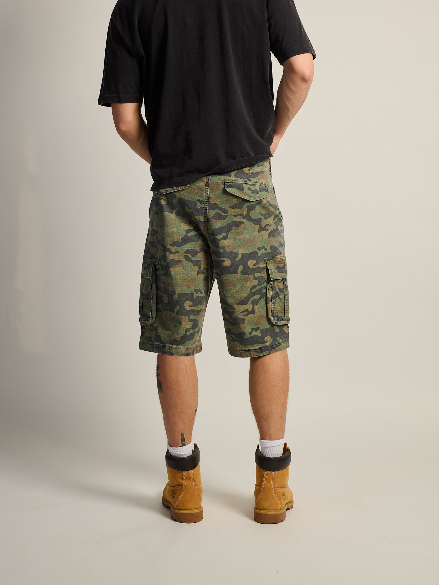 SHORT CARGO KOLBY BAGGY – CAMO