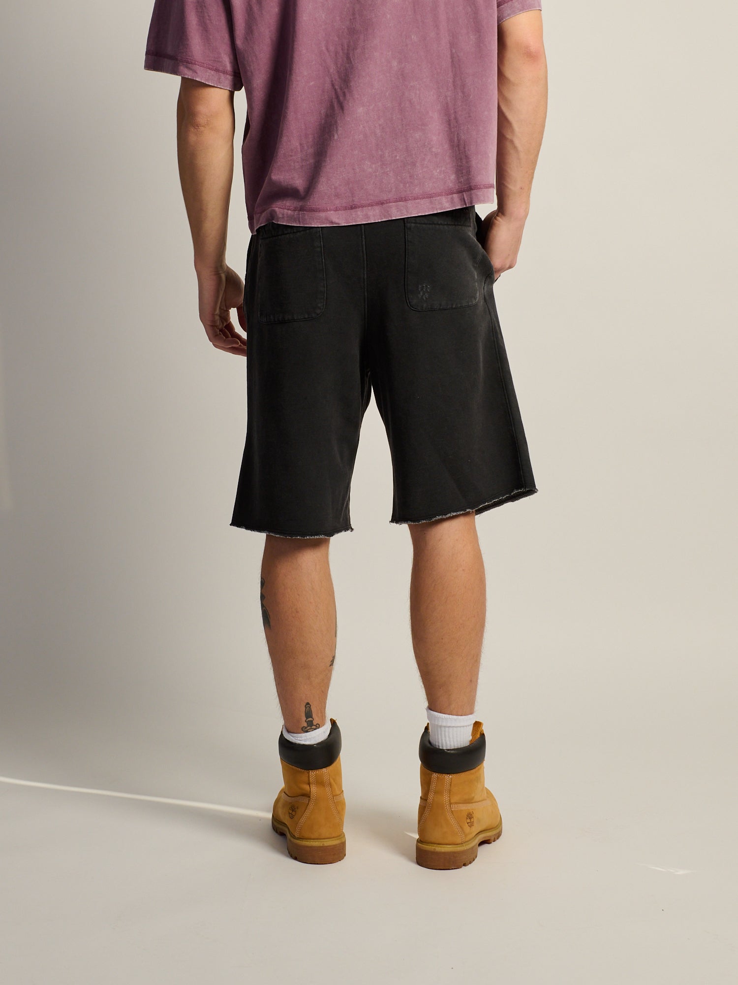 SWEATSHORT KOLBY BAGGY – NOIR