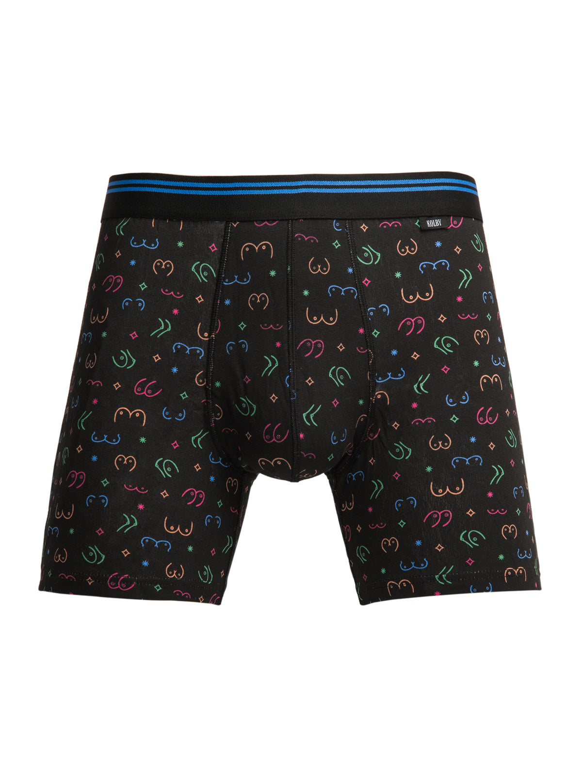 KOLBY PRINTED BOXER BRIEF - BOOBIES