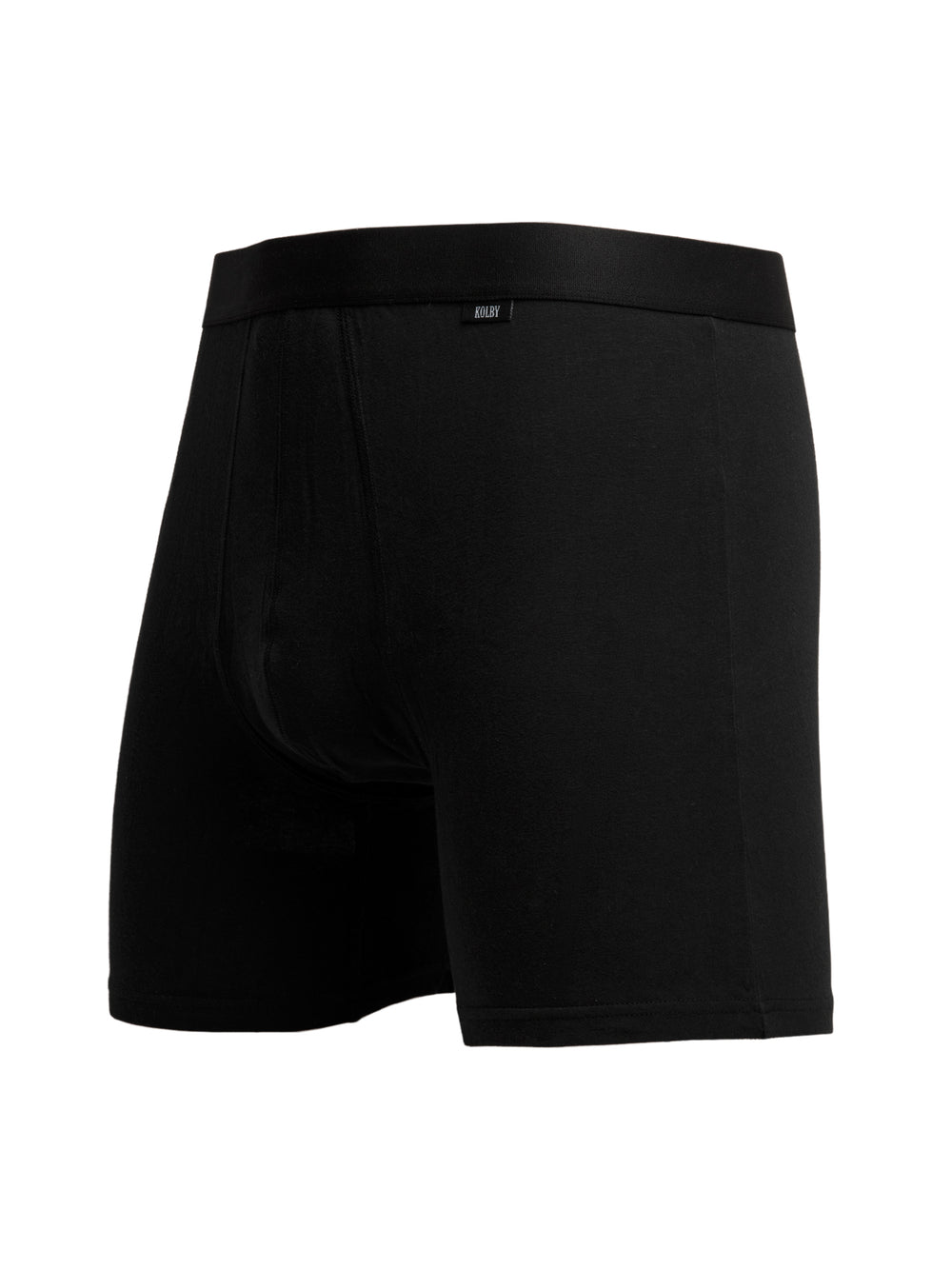 BOXER IMPRIMÉ KOLBY - NOIR SOLIDE