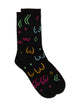 KOLBY BOOBS SOCK - BLACK