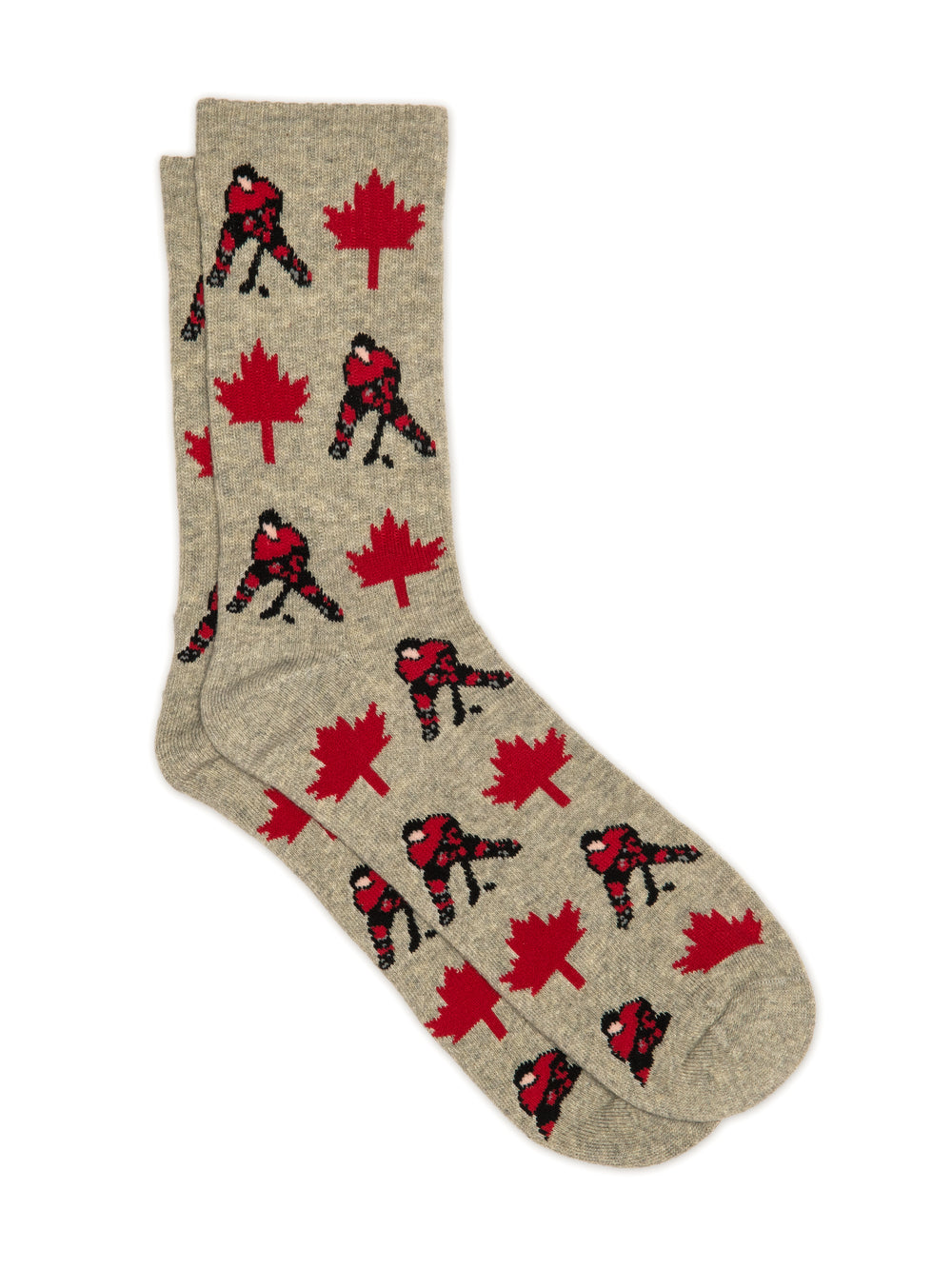 CHAUSSETTES DE HOCKEY KOLBY - GRIS CHINÉ
