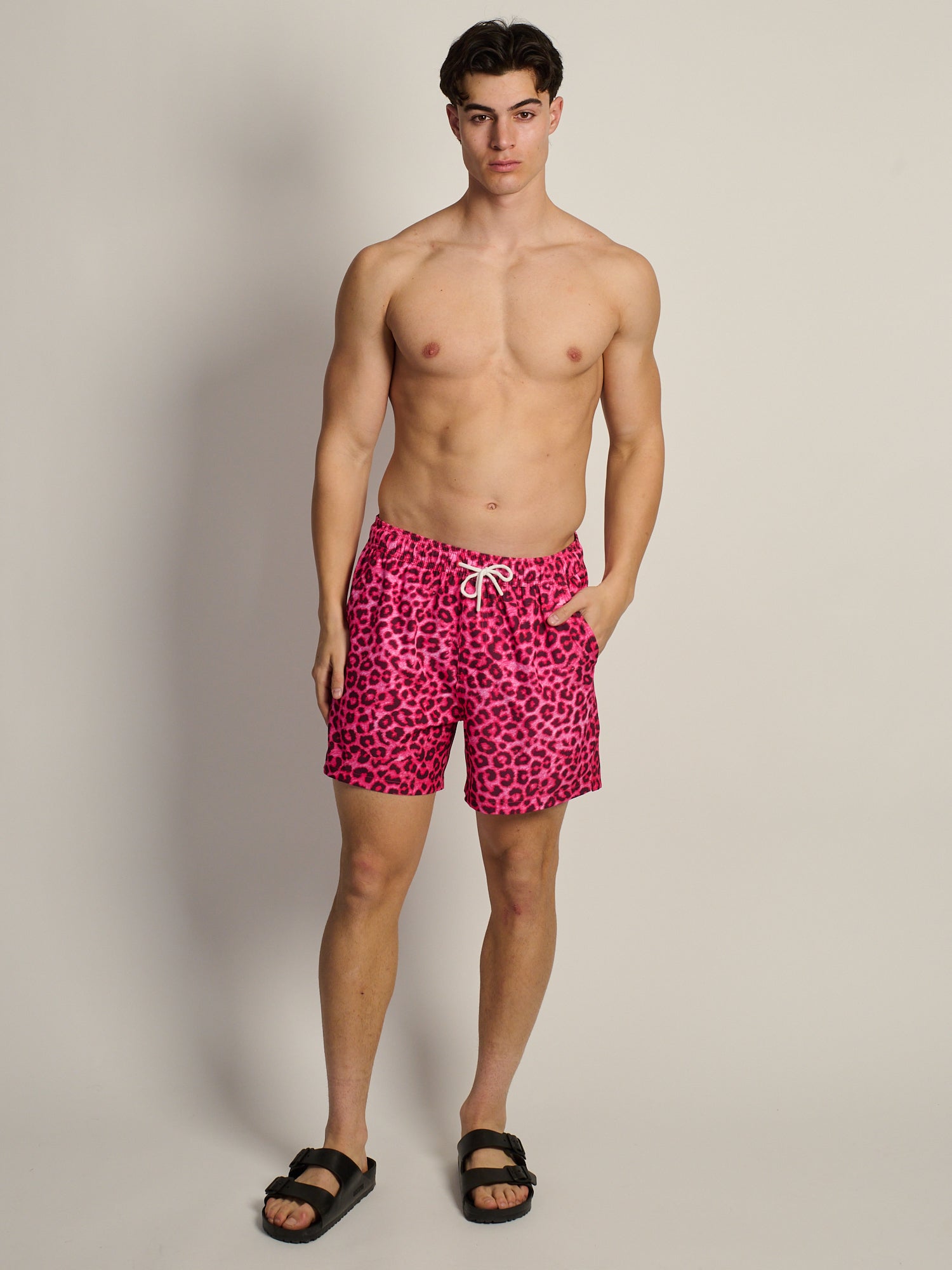 KOLBY CHEETAH 5in STRETCH SWIM SHORT