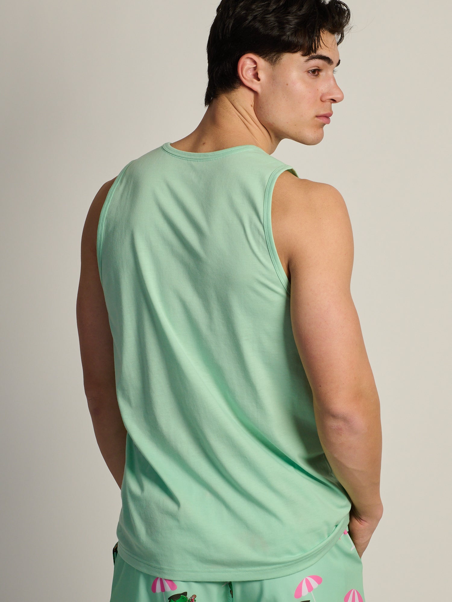 KOLBY TURTLETINI TANK TOP - GREEN