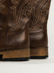 KOLBY MENS KOLBY BRONCO COWBOY BOOTS - DARK BROWN - Boathouse