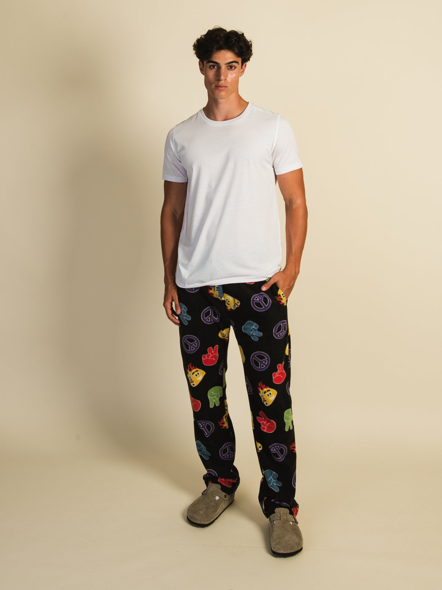 KOZIES PRINTED POLAR FLEECE PANT