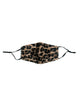 KW FASHION CORP KW FASHION CORP LEOPARD VELVET MASK - BROWN - CLEARANCE - Boathouse