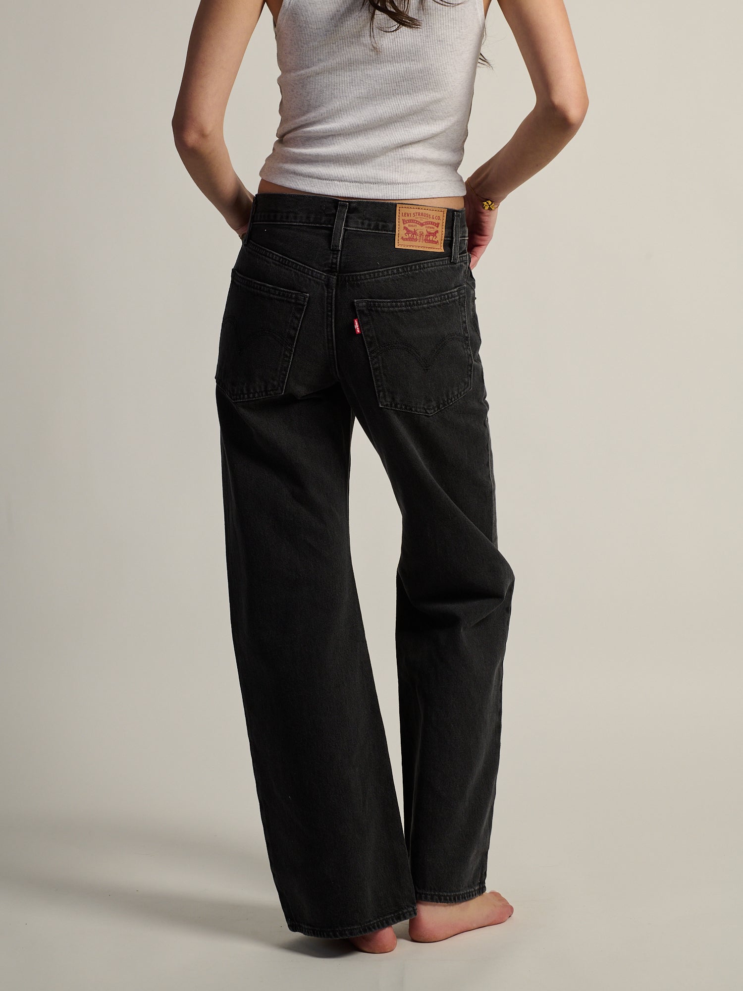 LEVIS MIDDY LOOSE BOOT JEAN - SPIRIT CLEAN