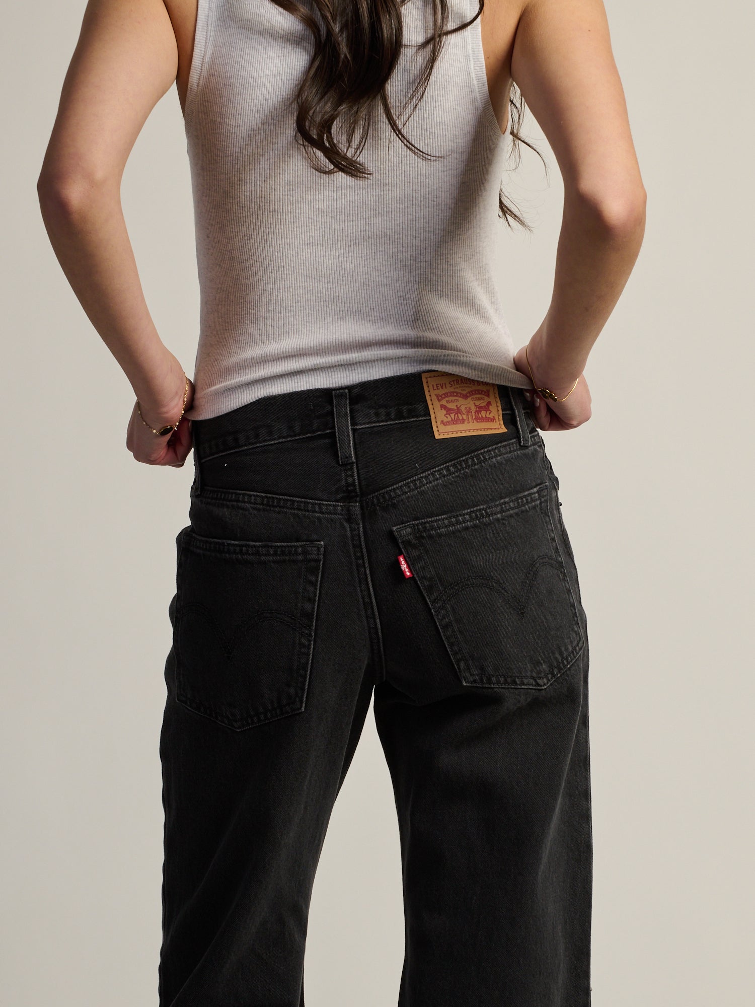 LEVIS MIDDY LOOSE BOOT JEAN - SPIRIT CLEAN