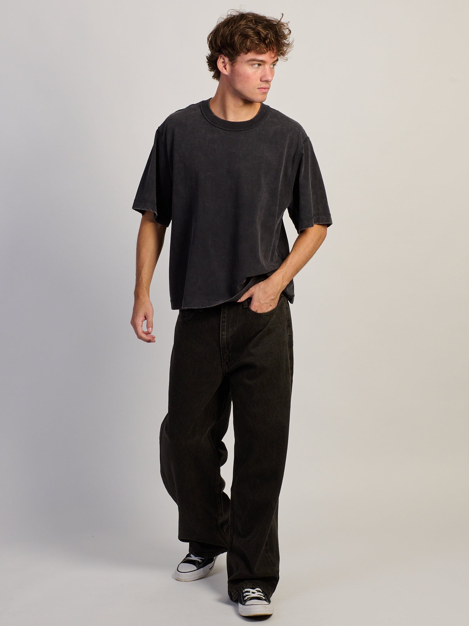 JEAN LEVIS EXTRA BAGGY MUDDY STONES