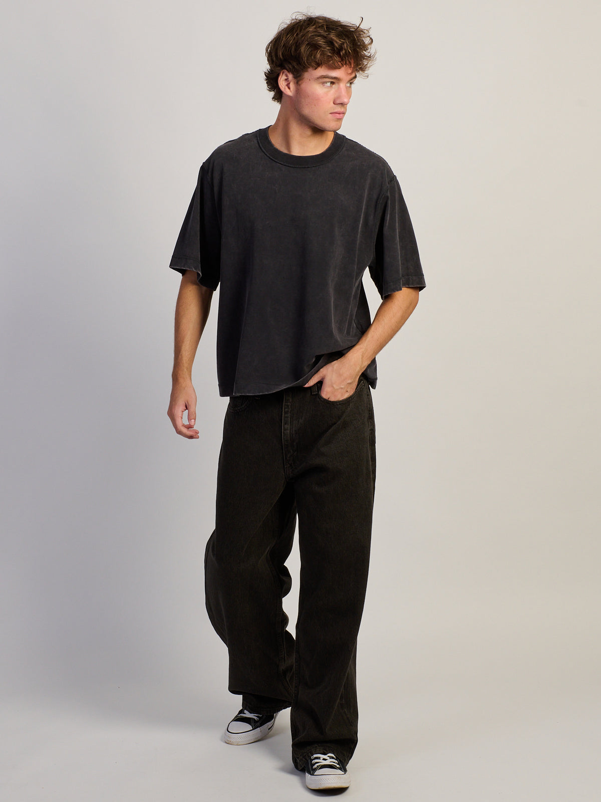 JEAN LEVIS EXTRA BAGGY MUDDY STONES