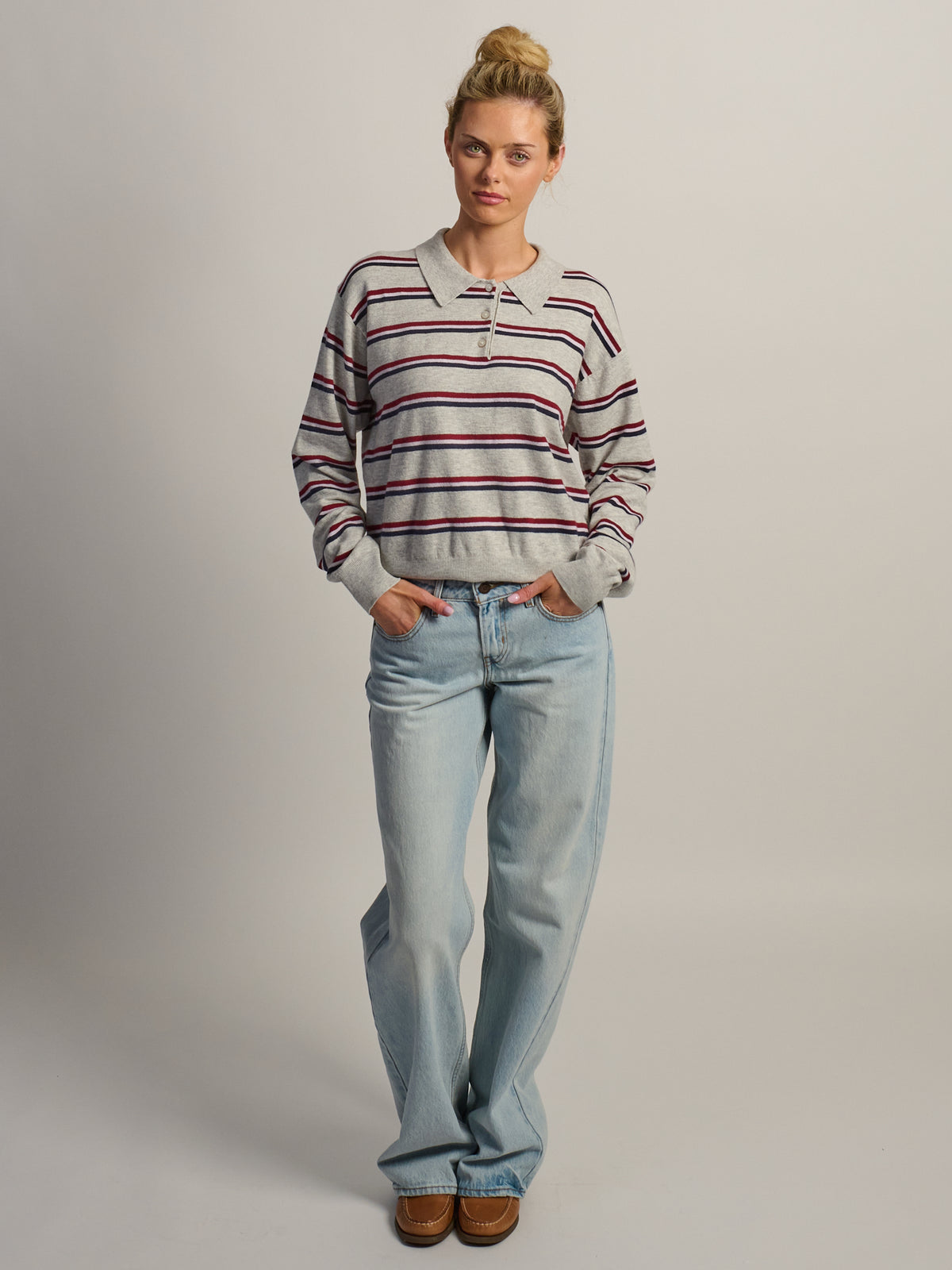 LEVIS SUPER SOFT LONG SLEEVE POLO