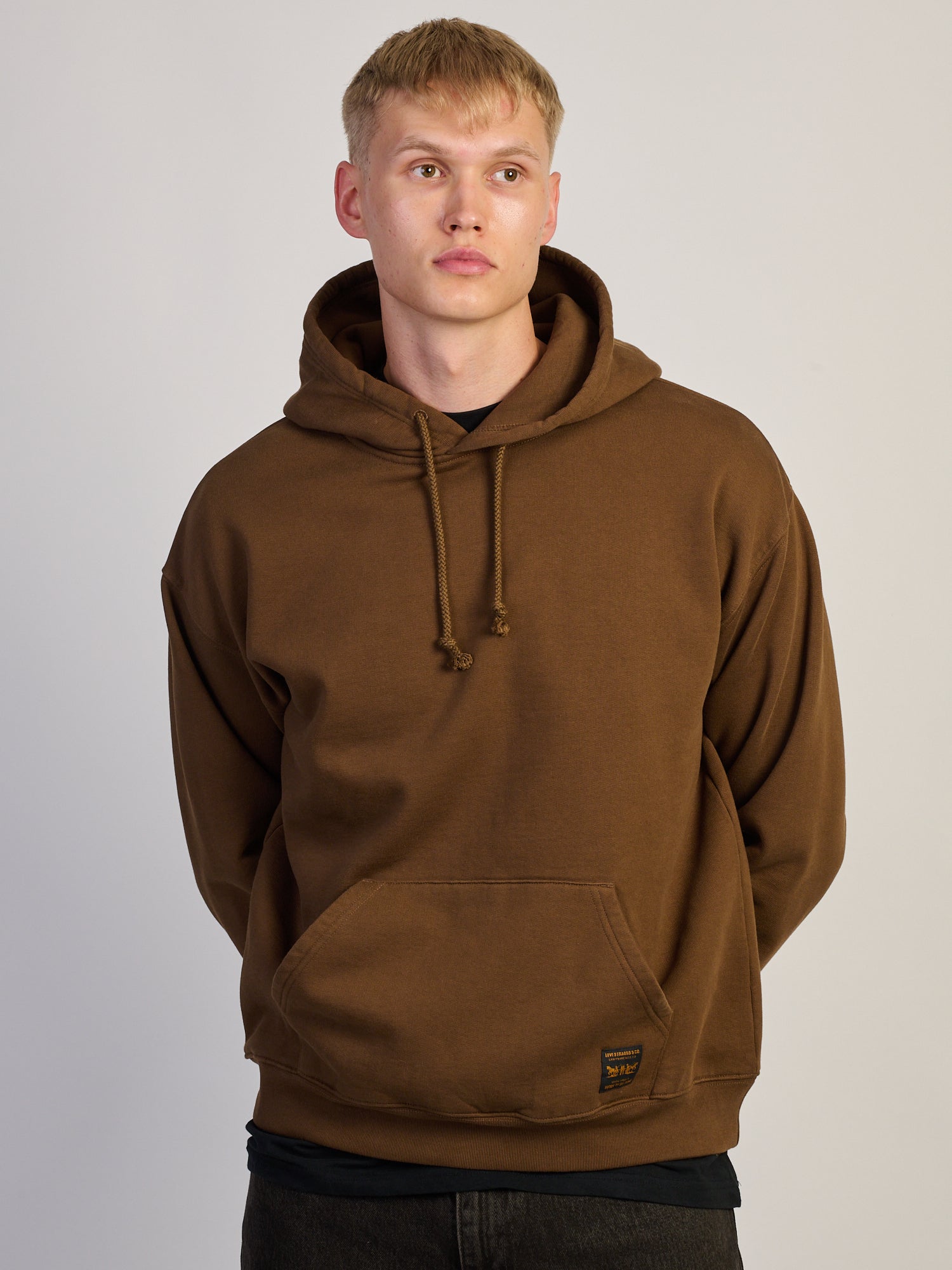 LEVIS WORKWEAR PULL OVER HOODIE - DESERT