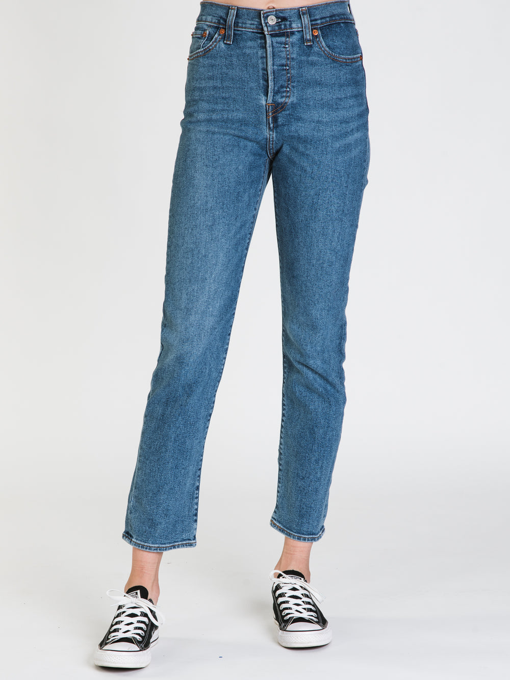 Levis, 501 Cropped Jeans, Straight Jeans
