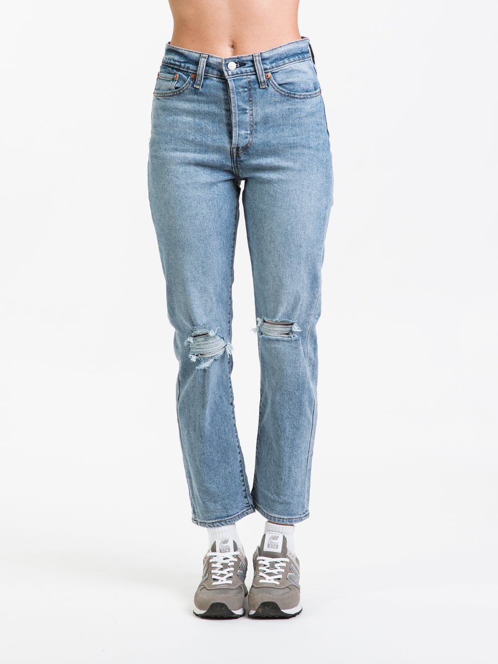 Levi's Wedgie High Rise Straight Fit Jeans