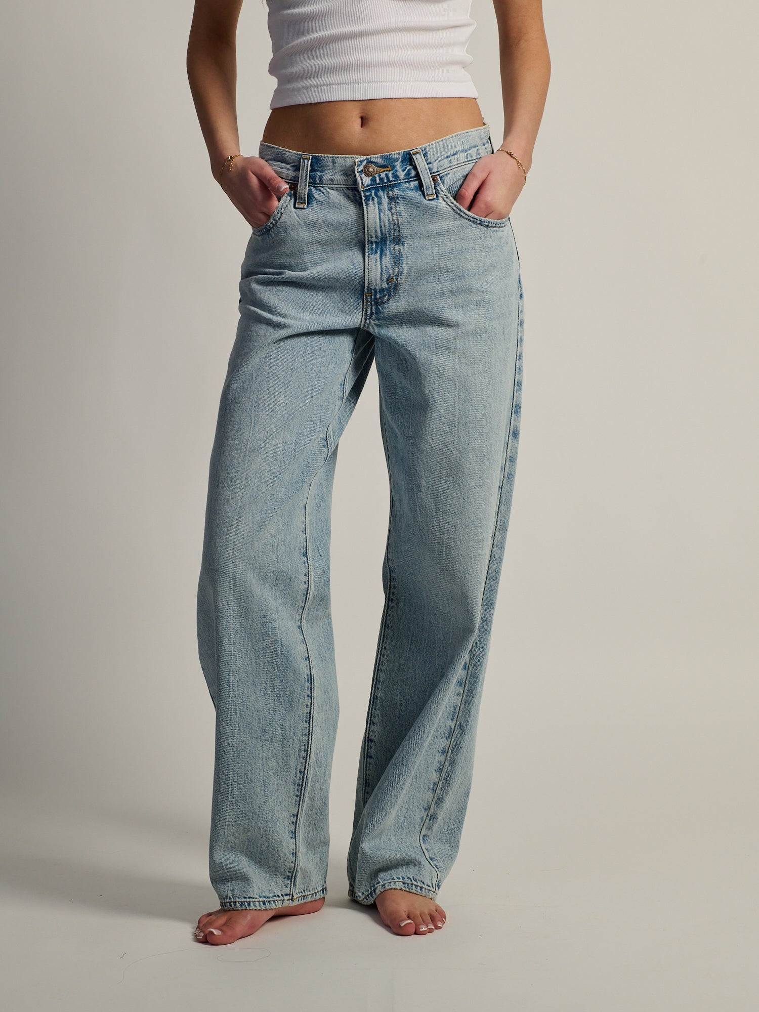 LEVIS BAGGY DAD JEAN - FAN FLARE