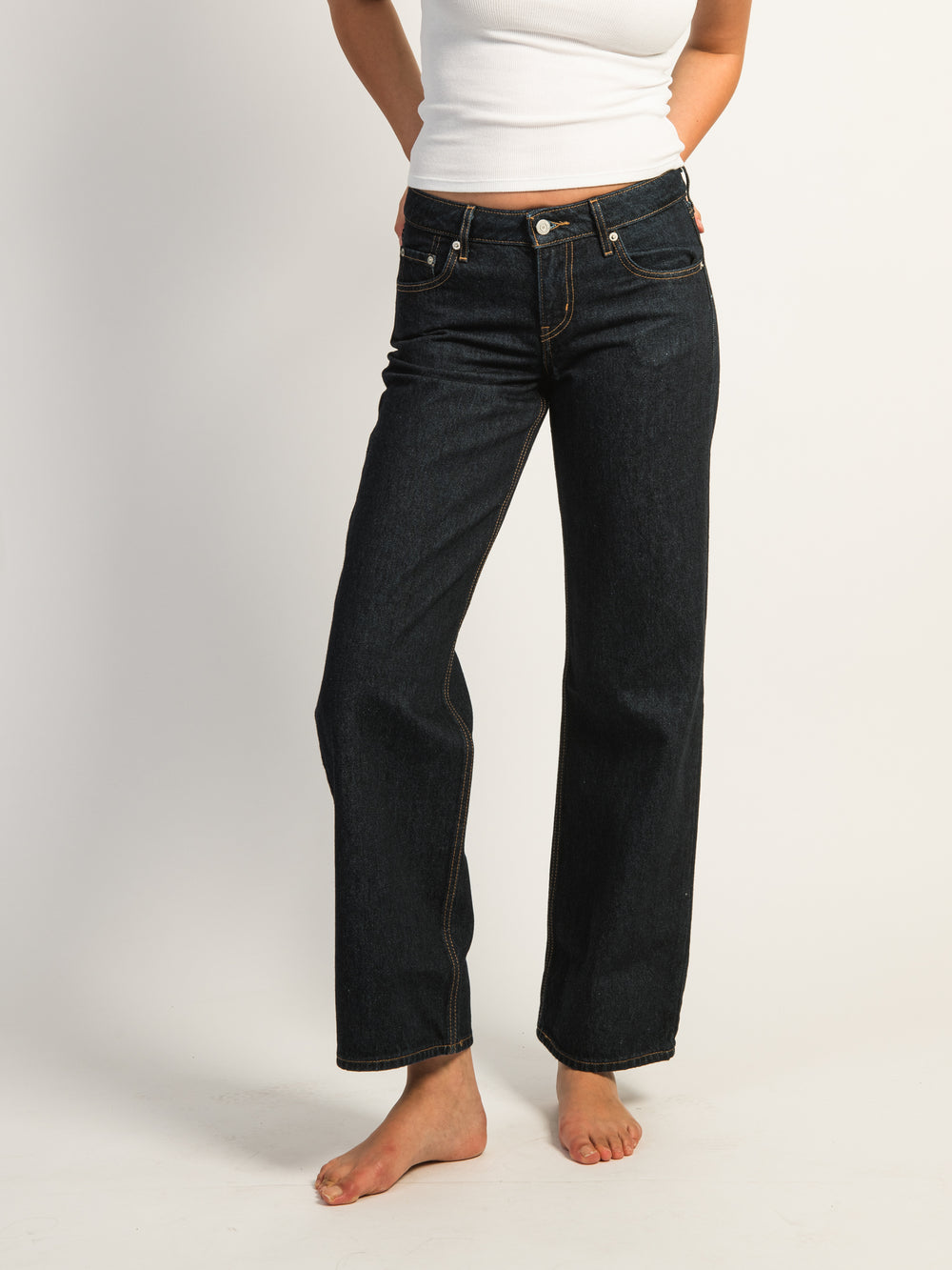 LEVI'S ® Regular Jeans 'LOW LOOSE' in Black Denim | ABOUT YOU LEVI'S ® Regular Jeans 'LOW LOOSE' in Black Denim | ABOUT YOU