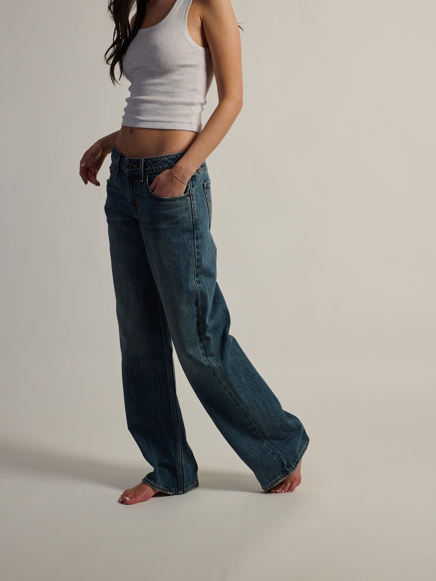 LEVIS LOW LOOSE JEAN - RESCUED CITY