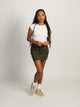 LEVIS LEVIS MINI CARGO SKIRT - OLIVE - Boathouse