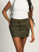 LEVIS LEVIS MINI CARGO SKIRT - OLIVE - Boathouse