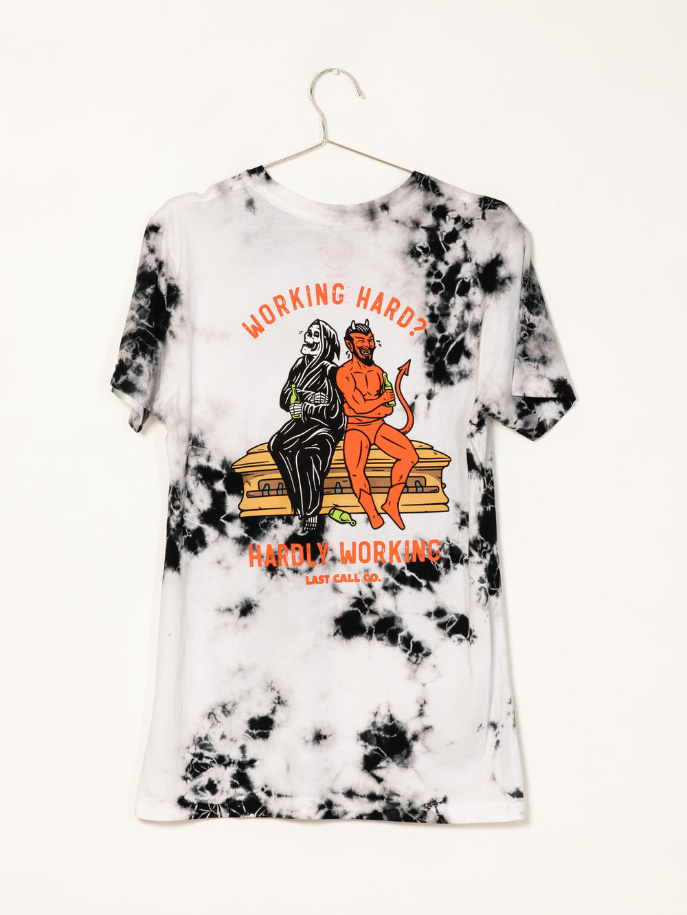 LAST CALL HARDLY WORKING T-SHIRT- TIE DYE - CLEARANCE