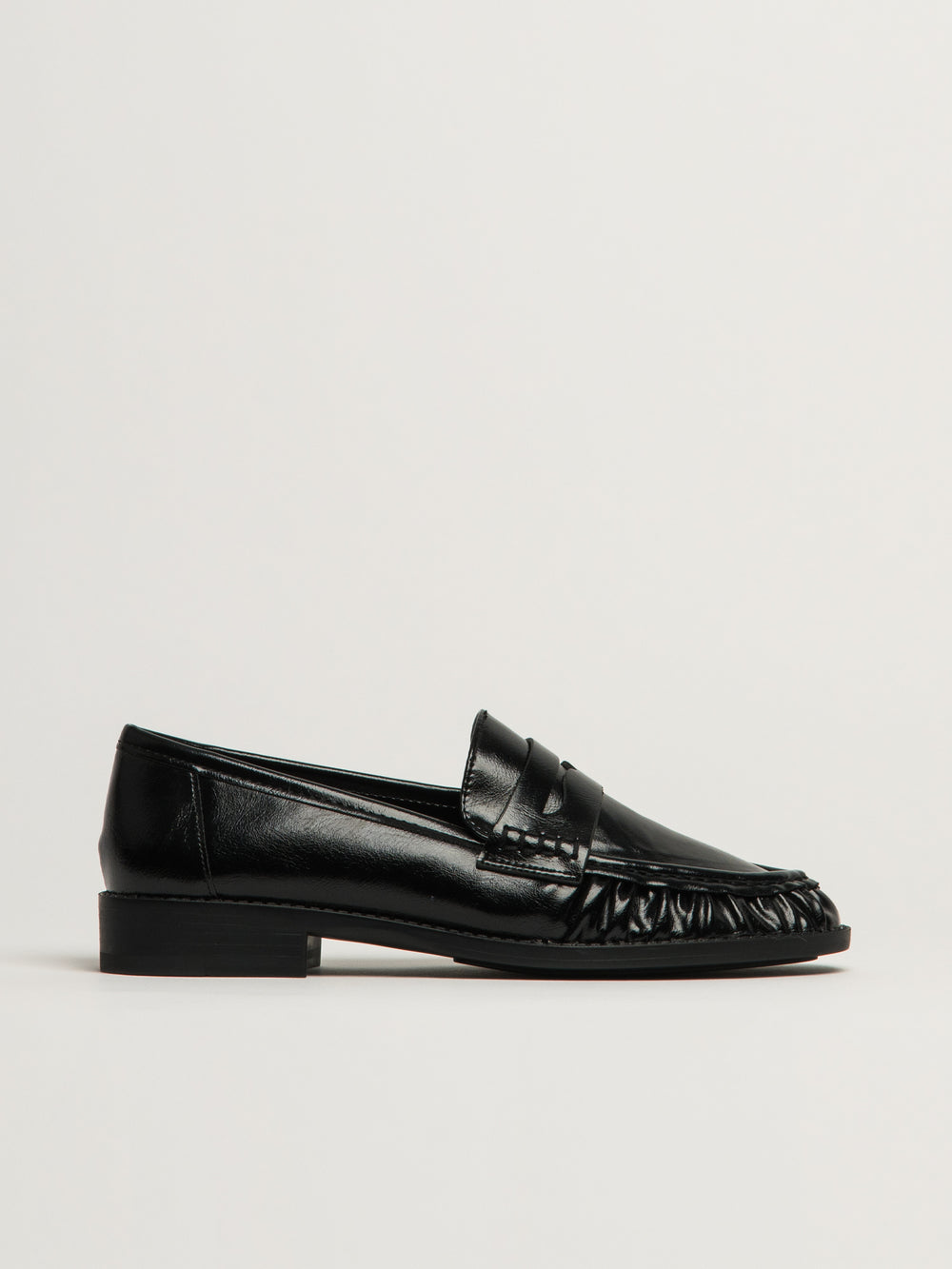 STEVE MADDEN WOMENS STEVE MADDEN CREATIVE LOAFER - BLACK - Boathouse