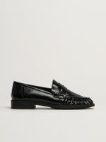 WOMENS STEVE MADDEN CREATIVE LOAFER - BLACK