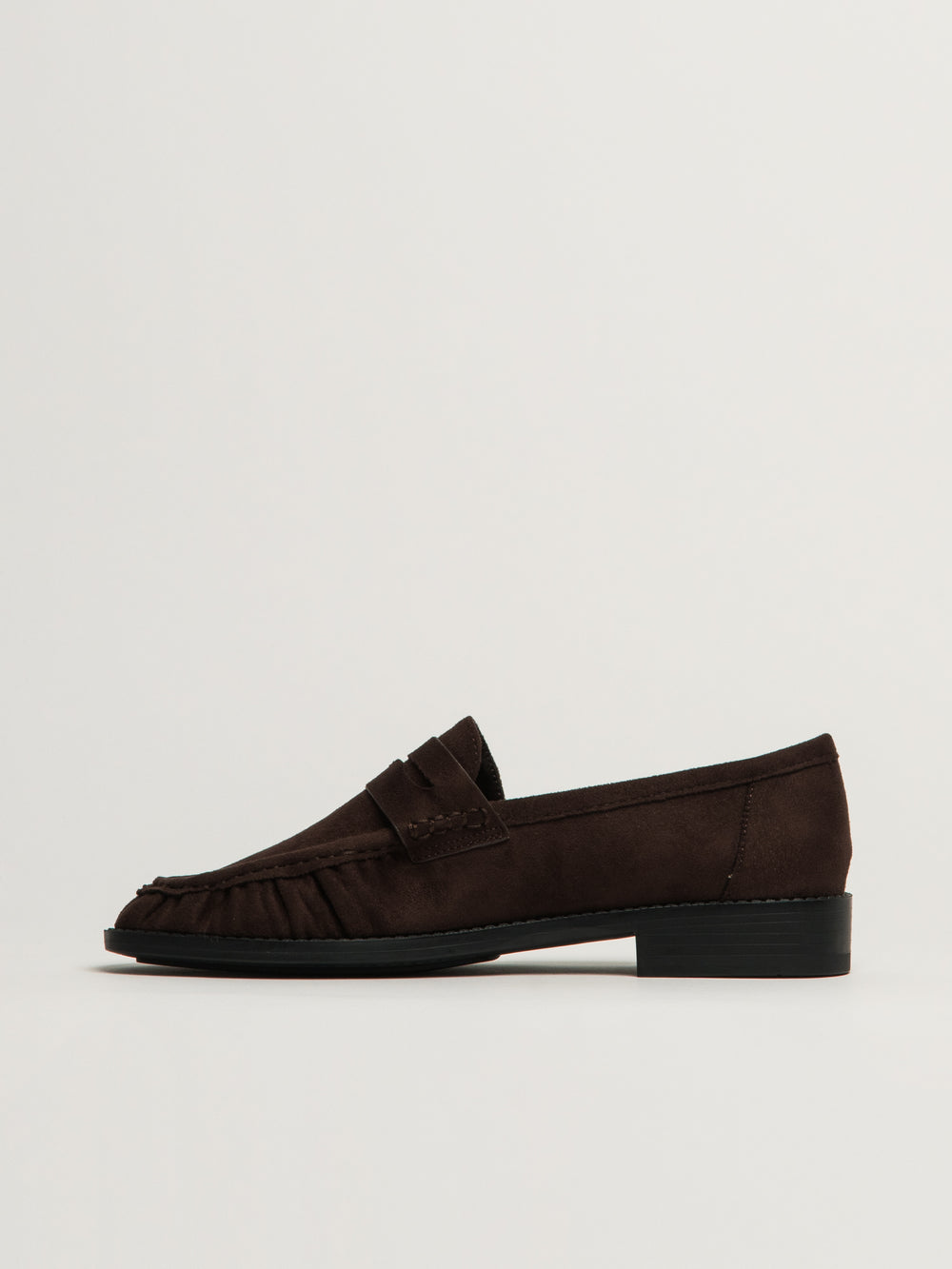 WOMENS STEVE MADDEN CREATIVE LOAFER - BROWN