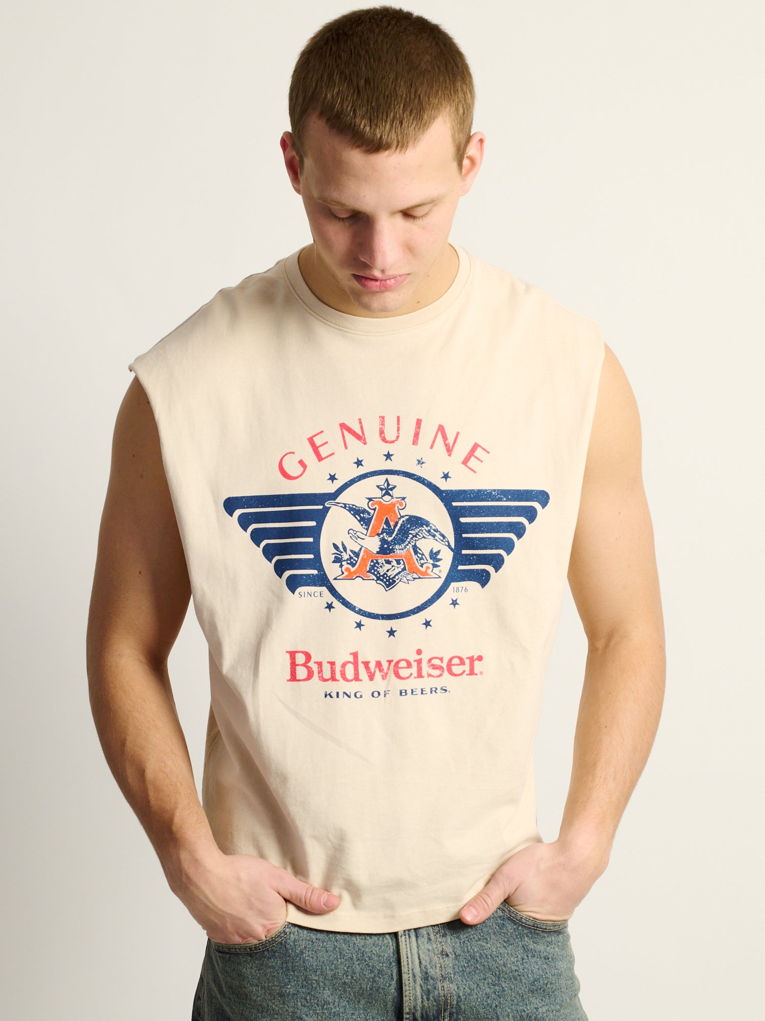 BUD GENUINE MUSCLE TANK TOP