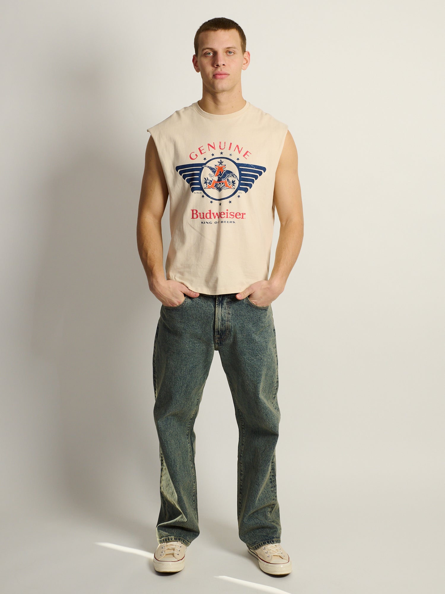 BUD GENUINE MUSCLE TANK TOP