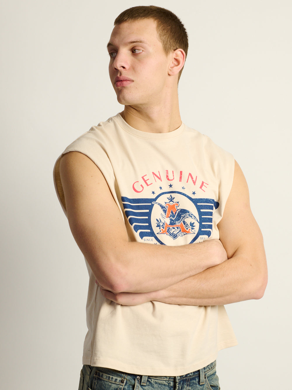 BUD GENUINE MUSCLE TANK TOP