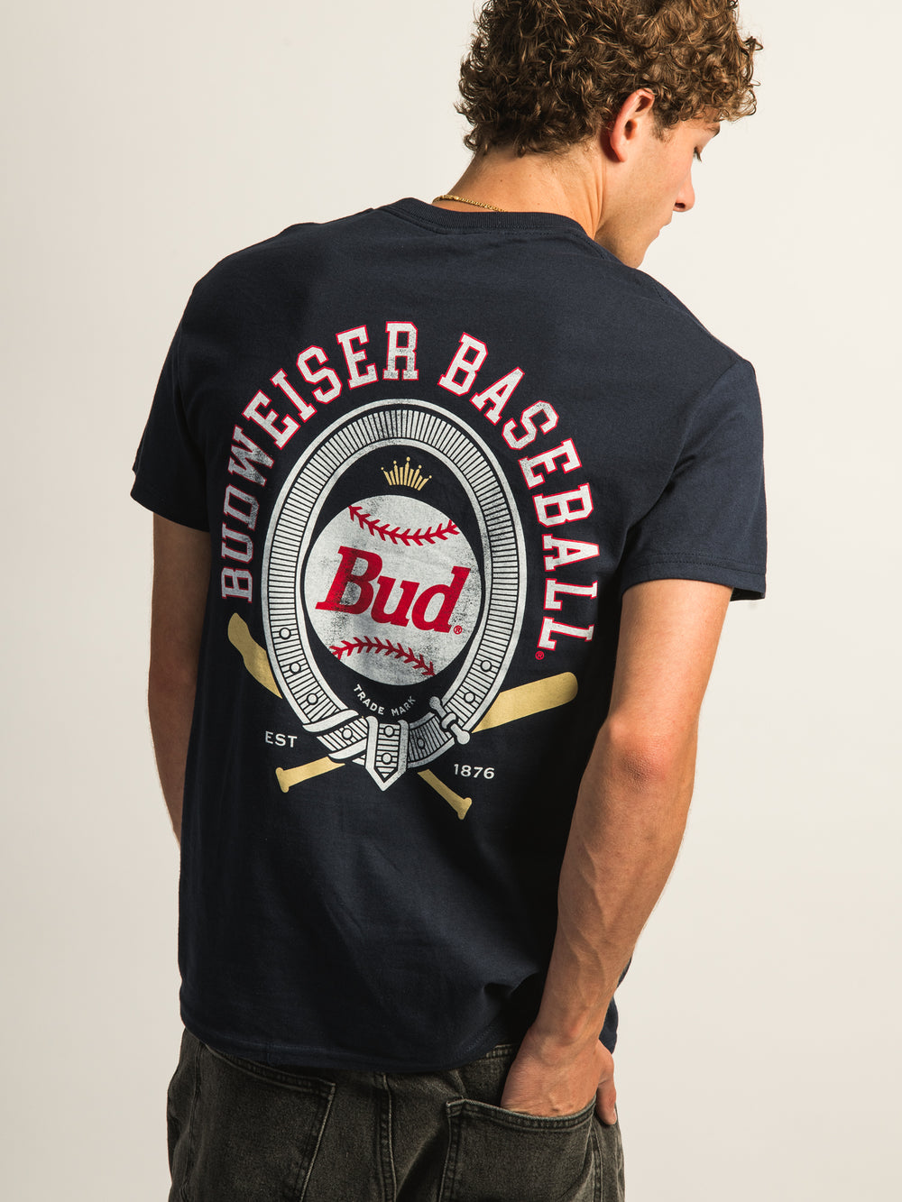 T-SHIRT BASEBALL BUDWEISER