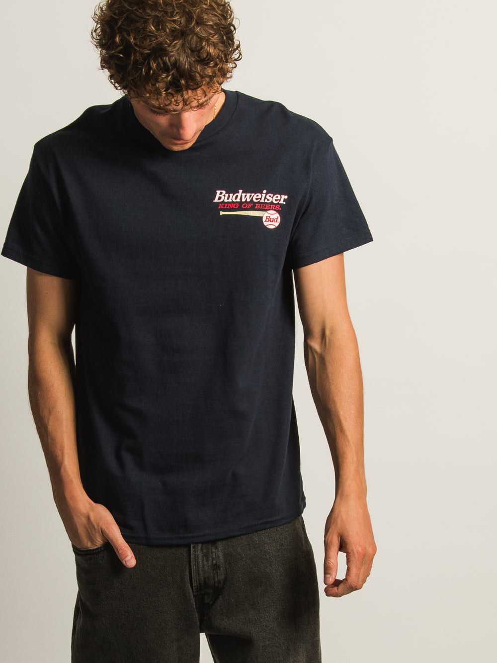 T-SHIRT BASEBALL BUDWEISER