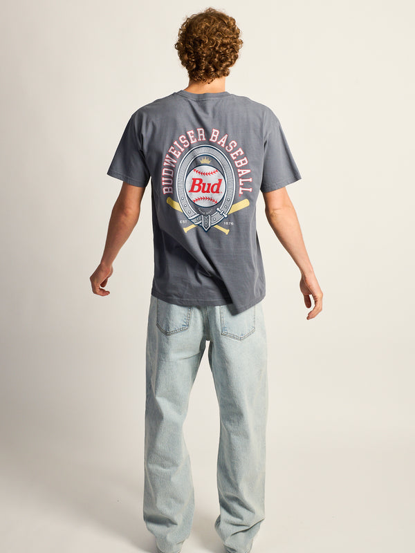 BUDWEISER BASEBALL T-SHIRT